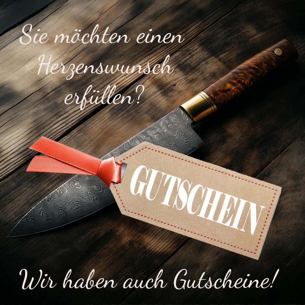 Gutschein für ein Wunschmesser