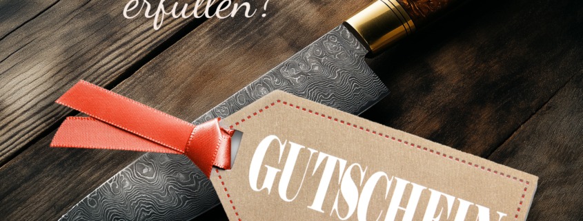 Gutschein für ein Wunschmesser